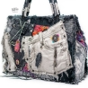 UPCYCLING Jeans Shopper, Jeanstasche, Jeanspatchwork-Tasche