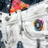 UPCYCLING Jeans Shopper, Jeanstasche, Jeanspatchwork-Tasche