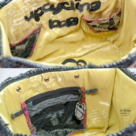 UPCYCLING Jeans Shopper, Jeanstasche, Jeanspatchwork-Tasche