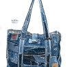 UPCYCLING  Jeans Shopper, Jeanstasche, Jeanspatchwork-Tasche