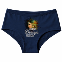 Damen Shorty personalisiert mit deinem Wunschmotiv