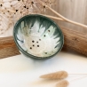 Handgemachte Keramik - getöpfertes Sieb Berrybowl mit Farbverlauf