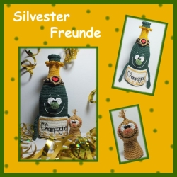Häkelanleitung ♡ Silvester-Freunde♡ 