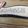 Stickdatei 3D-Anhänger SINGLE ON TOUR, 3D-Stick, Lesezeichen