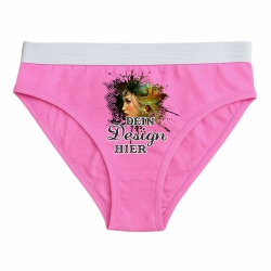 Damen Slip personalisiert mit deinem Wunschmotiv oder Wunschtext
