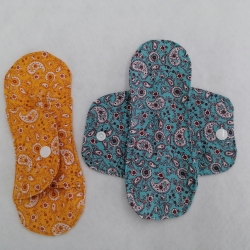 waschbare Slipeinlagen Stoffbinden auslaufsicher im 2er Set