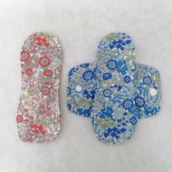 waschbare Slipeinlagen Stoffbinden auslaufsicher im 2er Set