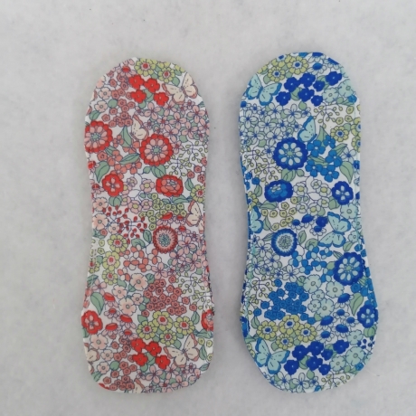 waschbare Slipeinlagen Stoffbinden auslaufsicher im 2er Set