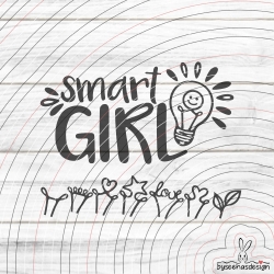 smart Girl Plotterdatei SVG DXF 