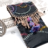 UPCYCLING Leder Handy-Gürteltasche, Handy Tasche für Gürtel