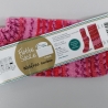 Gestrickte Sneaker Socken Gr.38/39 wollfrei mit Bambus