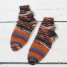 Gestrickte Socken Gr.36-38 Bunt Wollsocken | Herbst Winter