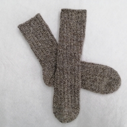 Wollsocken, Gr. 40/41 Stricksocken Socken Damen Herren Strümpfe 