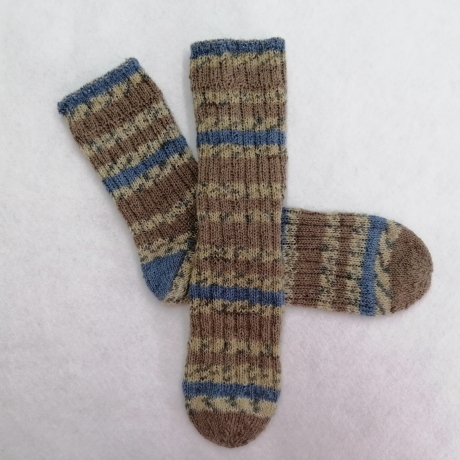 Wollsocken, Gr. 42/43 Stricksocken Socken Damen Herren Strümpfe 