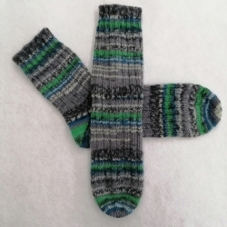 Wollsocken, Gr. 42/43 Stricksocken Socken Damen Herren Strümpfe 