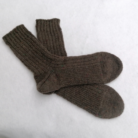 Wollsocken, Gr. 46/47 Stricksocken Socken Herren Strümpfe Männer