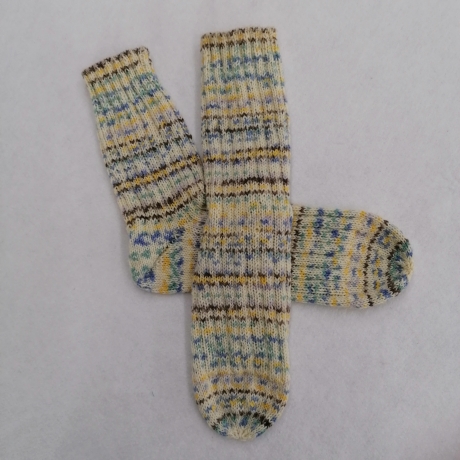 Wollsocken, Gr. 42/43 Stricksocken Socken Damen Herren Strümpfe 