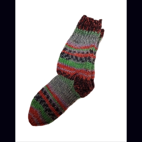 Socken, Strümpfe,  handgestrickt Gr. 24/25