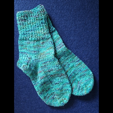 Socken, Strümpfe,  handgestrickt Gr. 24/25