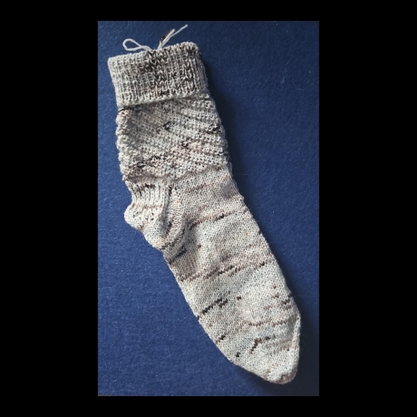 handgestrickte Socken - Strümpfe - mit Glitzer - Größe 36/37