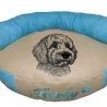 NEU Stickdatei Golden Doodle Chooper Hund 