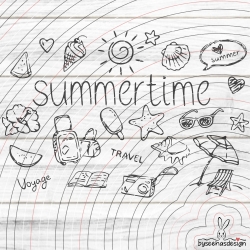 Summertime Plotterdatei SVG DXF