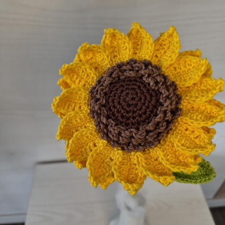 Sonnenblume (Häkelblume)
