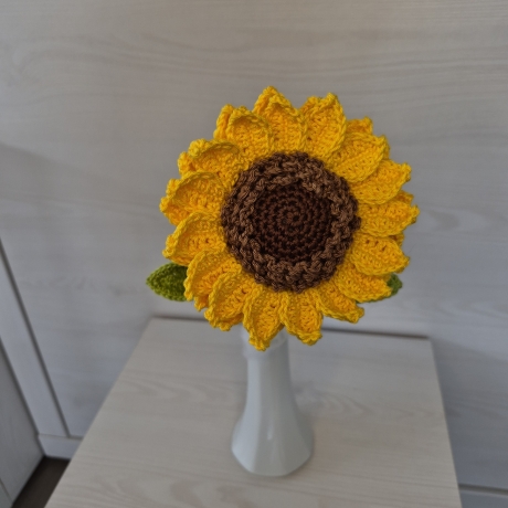Sonnenblume (Häkelblume)