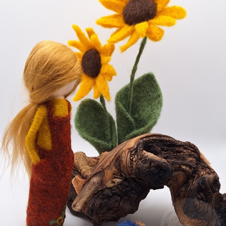 Sonnenblumenmädchen