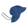 Musselin Sonnenhut Elefanten jeansblau - Baby Jungen 
