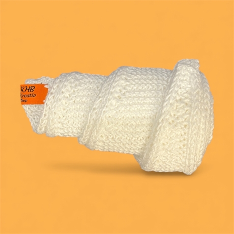 Handgestrickter Schal „Sophie Scarf Art“– Seide, Wolle & Kaschmir