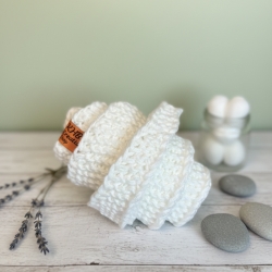 Handgestrickter Schal „Sophie Scarf Art“ – Edle Mischung