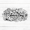 Space Boy Plotterdatei SVG DXF FCM