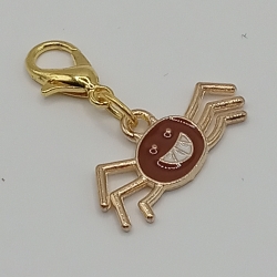 Spinnen Clip Anhänger Bettelarmband Halloween Charm