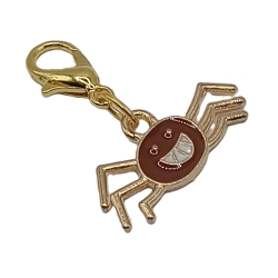 Spinnen Clip Anhänger Bettelarmband Halloween Charm