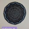 Spinnennetz ith mug rug Stickdatei