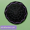 Spinnennetz ith mug rug Stickdatei