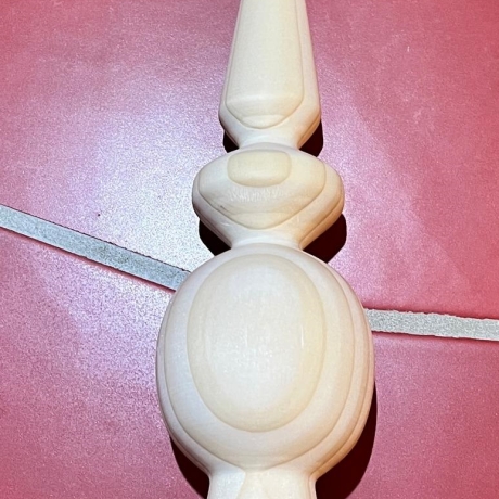 Handgefertigte Christbaumspitze aus Holz –  einzigartig & natur