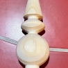 Handgefertigte Christbaumspitze aus Holz –  einzigartig & natur