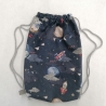 Sportbeutel Rucksack Turnbeutel Wäschebeutel Kinder Weltall
