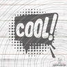 Sprechblase Cool Plotterdatei SVG DXF 