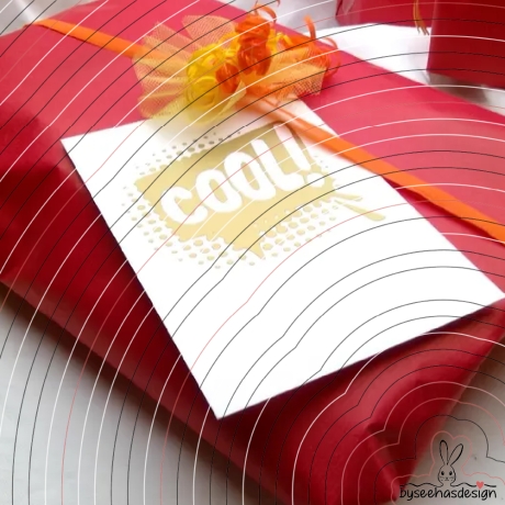 Sprechblase Cool Plotterdatei SVG DXF 