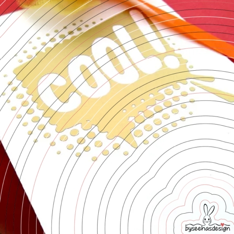 Sprechblase Cool Plotterdatei SVG DXF 