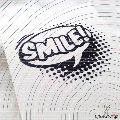 Sprechblase Smile Plotterdatei SVG DXF