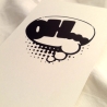 Sprechblase Oh Plotterdatei SVG DXF FCM