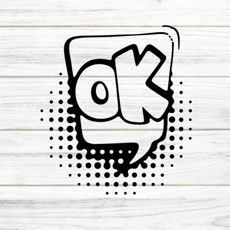 Sprechblase Ok Plotterdatei SVG DXF FCM