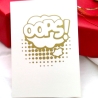Sprechblase Oops Plotterdatei SVG DXF FCM