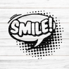 Sprechblase Smile Plotterdatei SVG DXF FCM