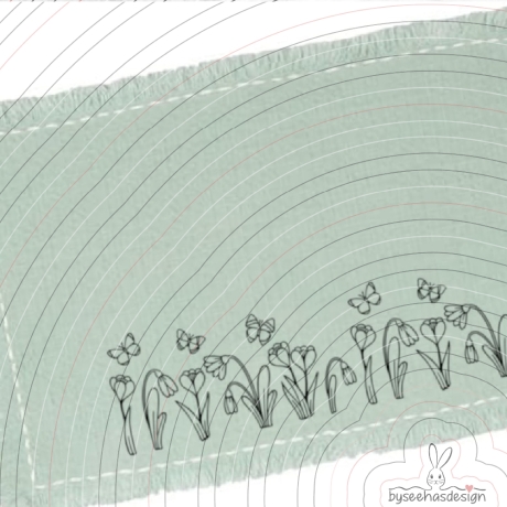 Spring Flowers Plotterdatei SVG DXF