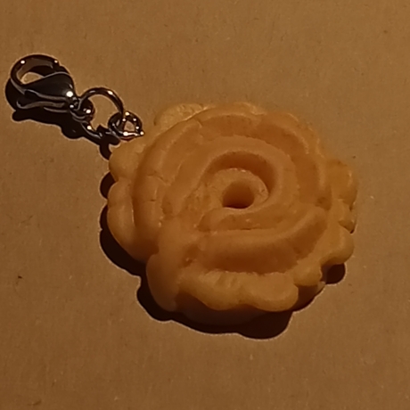 Keks Gebäck Clip Anhänger Bettelarmband Kinder